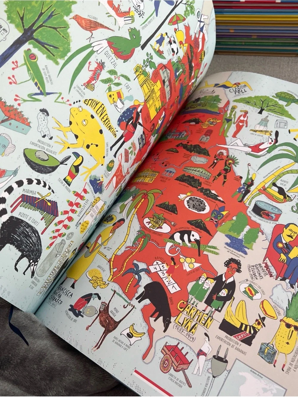 Hardcover atlas americano